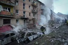 Overnight Russian airstrike in Ukraine kills three, injures eight