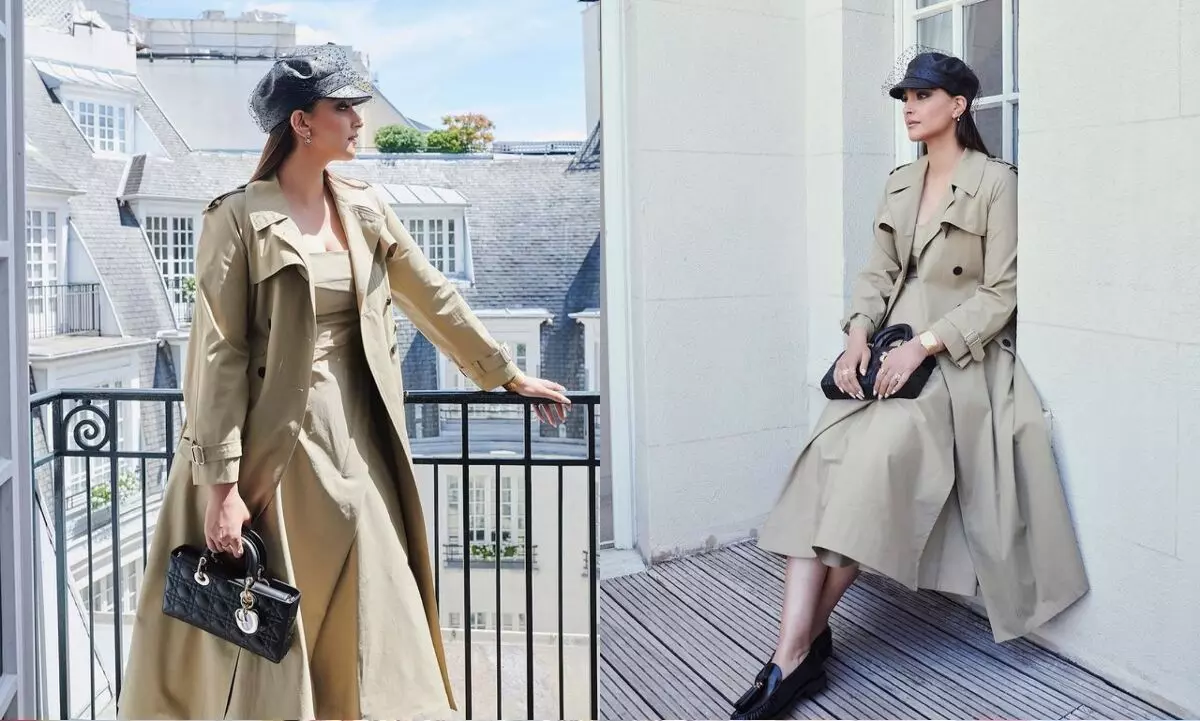 Sonam Kapoor makes a stylish statement at Paris Fashion Week in an all Dior  ensemble