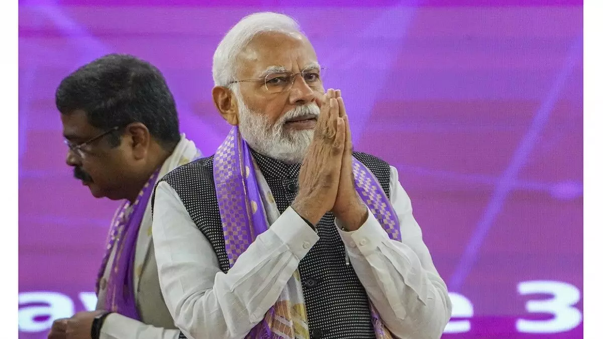 PM Modi inaugurates Sai Hira Global Convention Centre in Puttaparthi, Andhra Pradesh