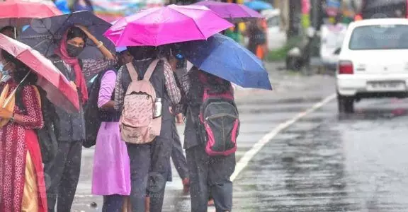 Heavy rains: Tuesday holiday for educational institutions in Ernakulam, Kasaragod, Alappuzha