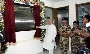 Union Home Minister Amit Shah inaugurates Aviation Security Control Centre of CISF in New Delhi