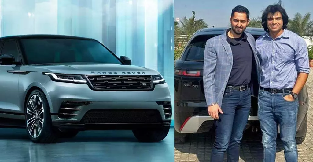 Olympic gold medalist Neeraj Chopra buys Range Rover Velar luxury SUV worth Rs 93 Lakh