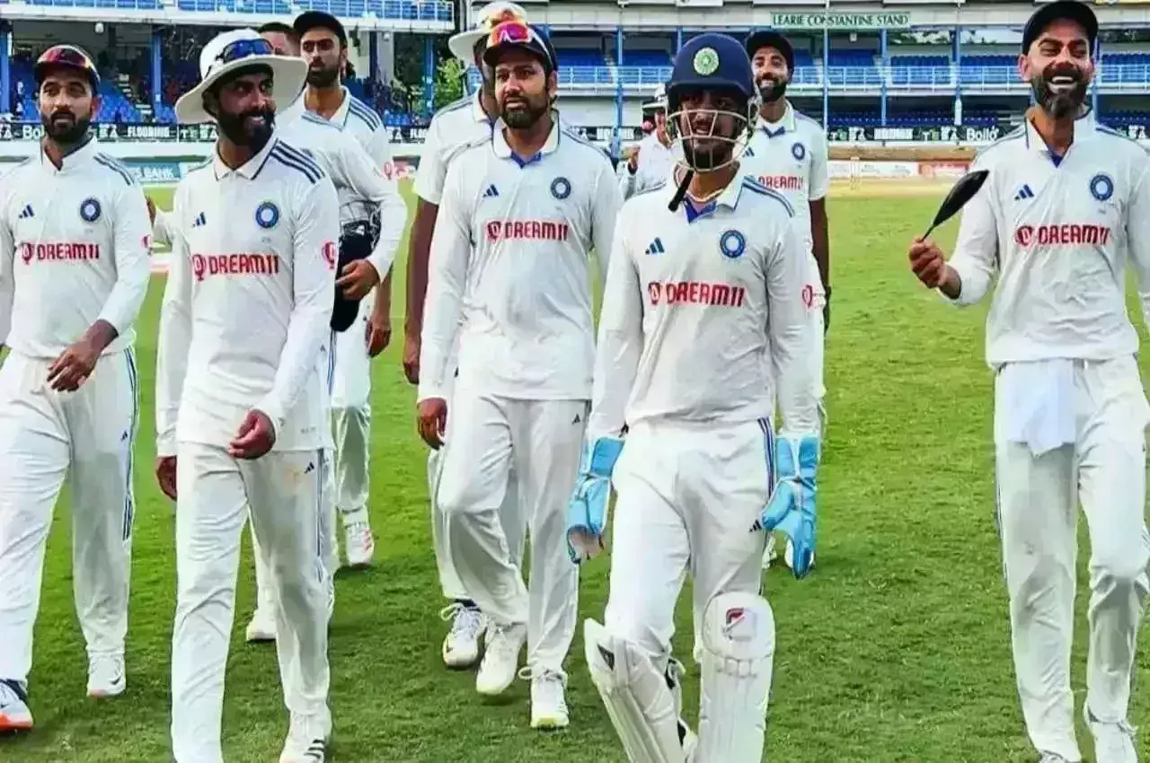 IND vs WI 2nd Test: India win series 1-0 after match drawn due to rain