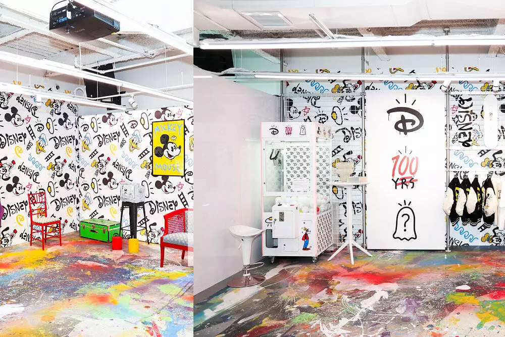 Williamsburg Store: H&M pays tribute to Disney with immersive art installation