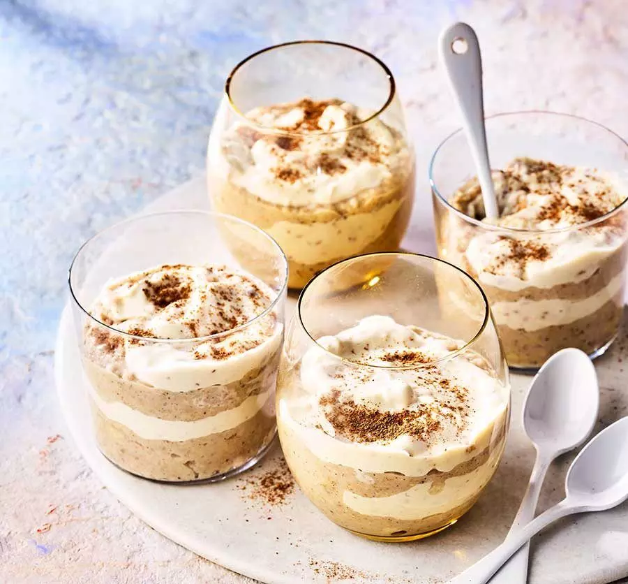 Crunchy peanut butter & banana pots: Try this very healthy and delicious recipe in your breakfast
