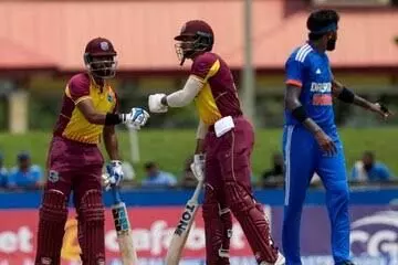 West Indies beat India by eight wickets in Florida to clinch five-match series 3-2