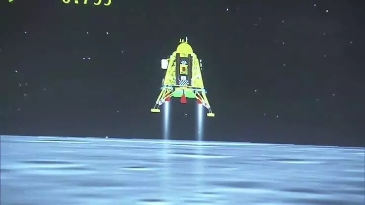I Reached My Destination And You Too!: Chandrayaan-3s first message after landing on the Moon