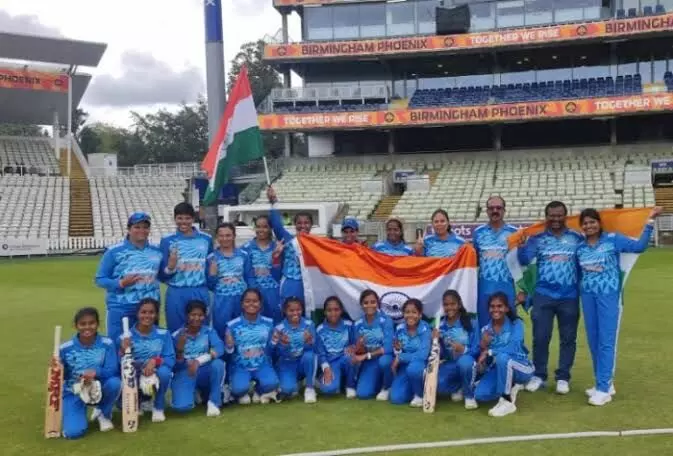 Visually Impaired Indian womens team wins IBSA World Cup final beating Australia in Birmingham