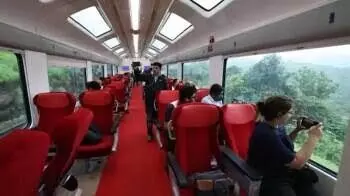 Jharkhand, first Vistadome Coach equipped Intercity Express on Tuesday