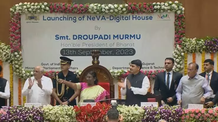 President Droupadi Murmu inaugurates digital house of Gujarat Assembly