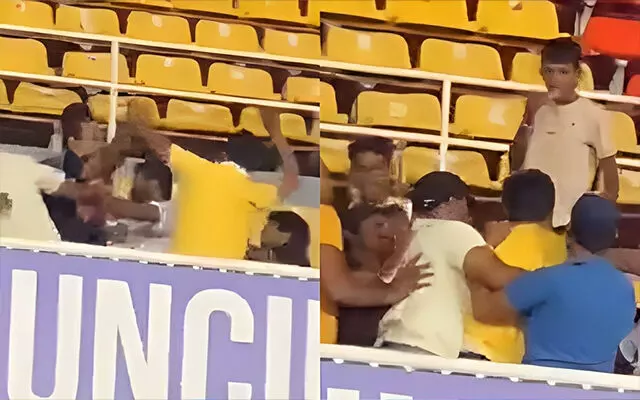 Viral video of ugly fight in stands between Fans after India vs Sri Lanka Asia Cup 2023 Match