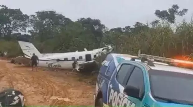 Small plane crashes in Brazils Amazon rainforest, killing all 14 people on board