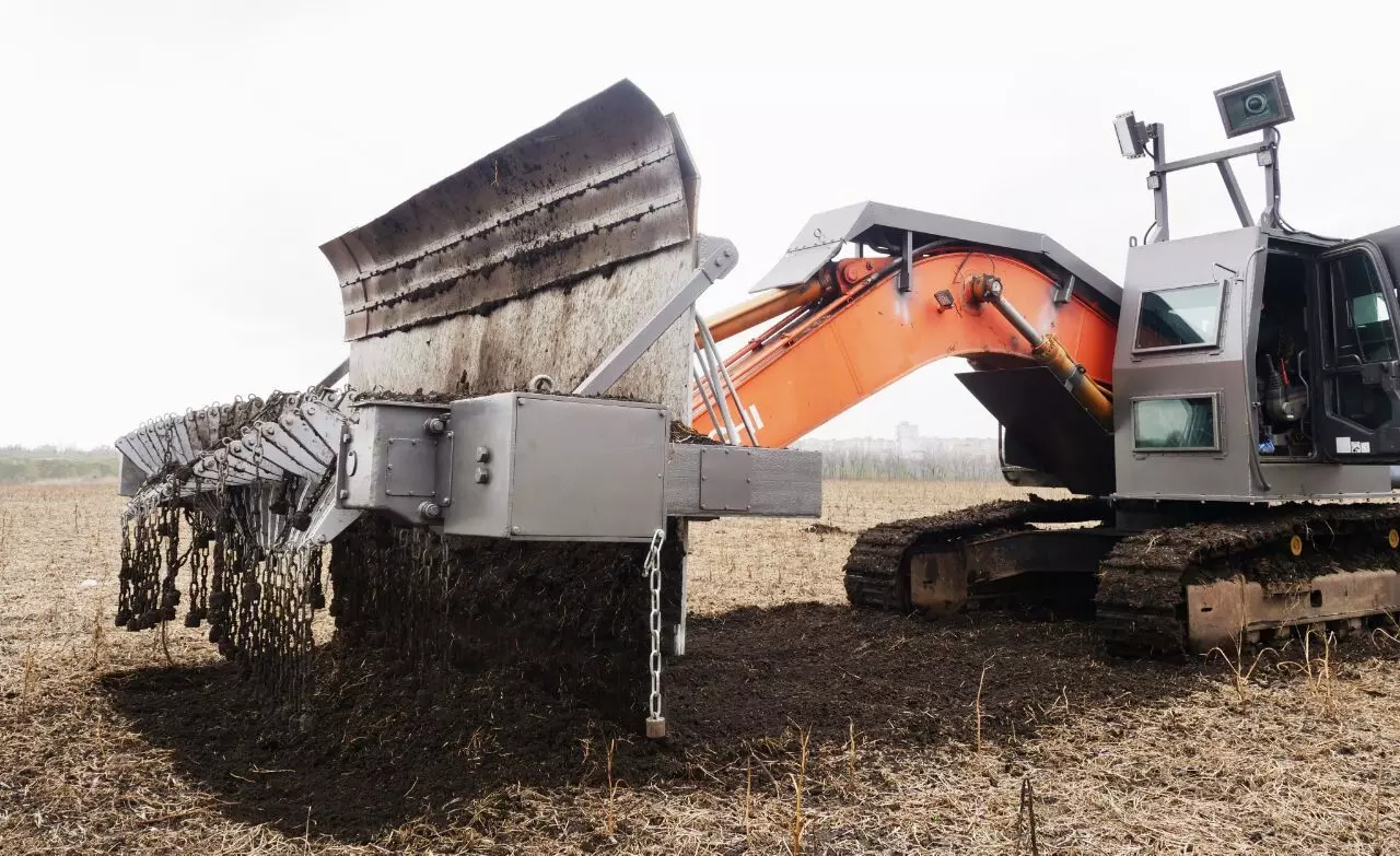 Ukraine tests homemade vehicle to speed up demining