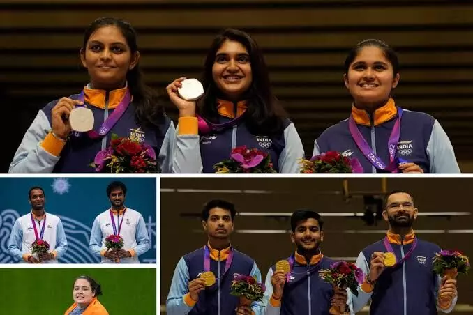 Asian Games Day 8: India adds one more gold and two silver medals
