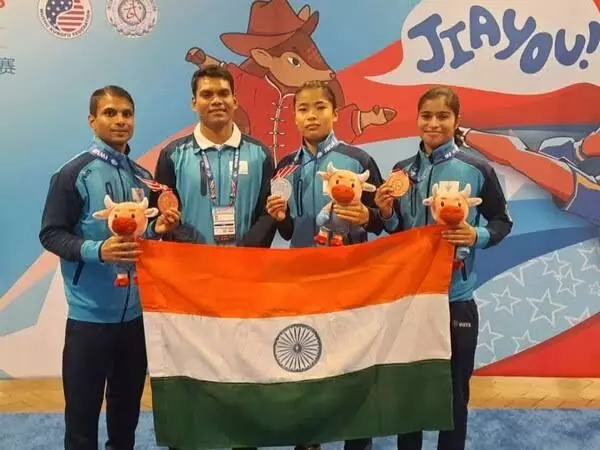 PM Modi congratulates Roshibina Devi, Kushal Kumar, and Chavi for winning medals at 16th World Wushu Championship
