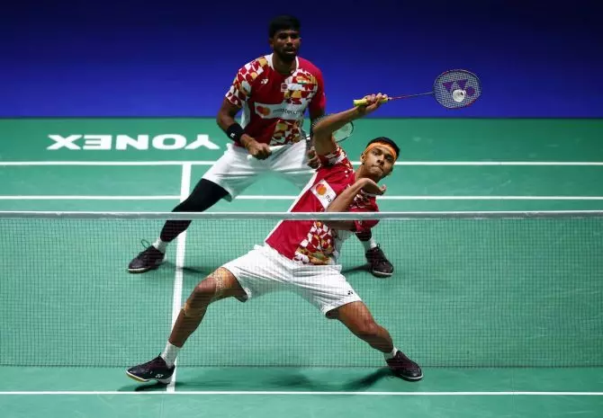 Satwiksairaj Rankireddy and Chirag Shetty enter semi-finals of Mens Doubles in China Masters Badminton tournament
