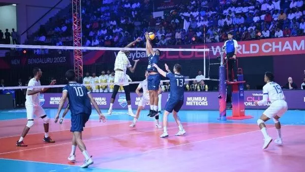 Ahmedabad Defenders to face Italys Sir Sicoma Perugia in Pool A match in F I V B Volleyball Club World Championship 2023 in Bengaluru