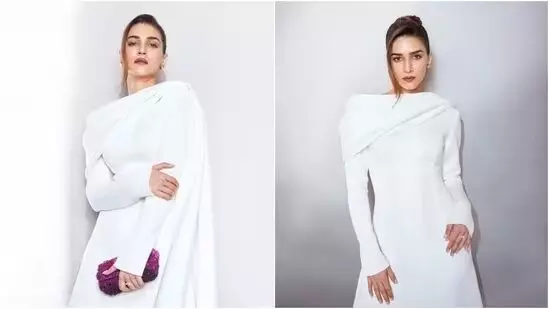Kriti Sanon serves fierce fashion in a stylish white dress