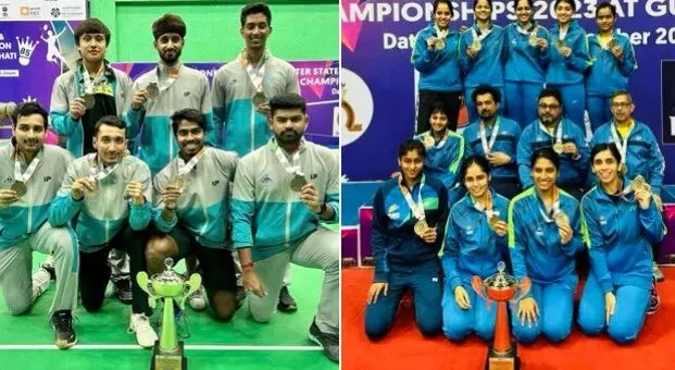 75th Inter State-Inter Zonal Badminton Championship 2023: Maharashtra bags womens and AAI wins mens title events in Guwahati