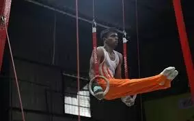 Maharashtra Gymnast Aaryan Davande wins Boys Artistic All-Round Gold at Khelo India Youth Games in Chennai
