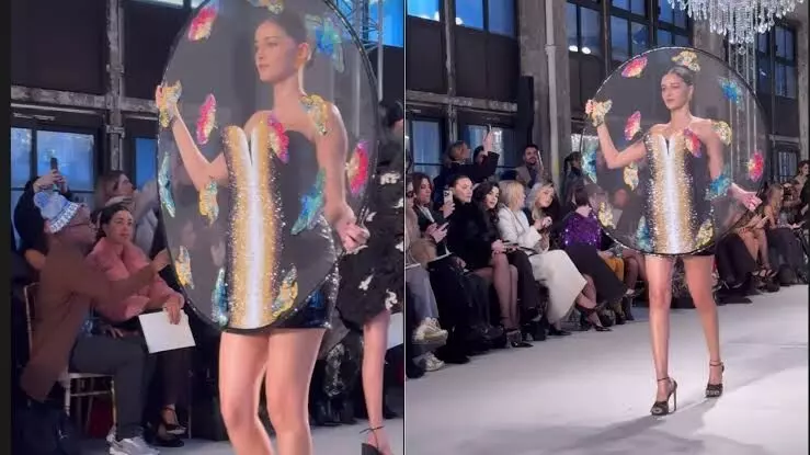 Ananya Panday carries giant sieve as she debuts at Paris Fashion Week