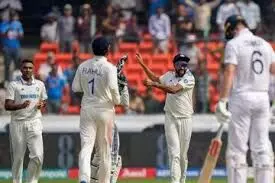 England lose early wickets against India on first day of Opening Test of five-match series in Hyderabad