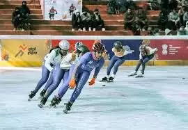 Khelo India Winter Games 2024: Karnataka tops in medal tally in Short track Ice Skating
