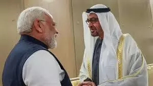 PM Modi hold talks with Sheikh Mohammed bin Rashid Al Makthoum, Vice President, PM and Defence Minister of UAE in Dubai