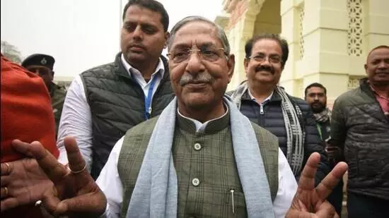 Senior BJP leader Nand Kishore Yadav unanimously elected Speaker of Bihar Legislative Assembly