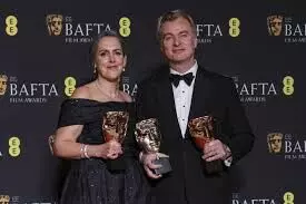 Oppenheimer wins seven prizes, including Best Picture, at British Academy Film Awards