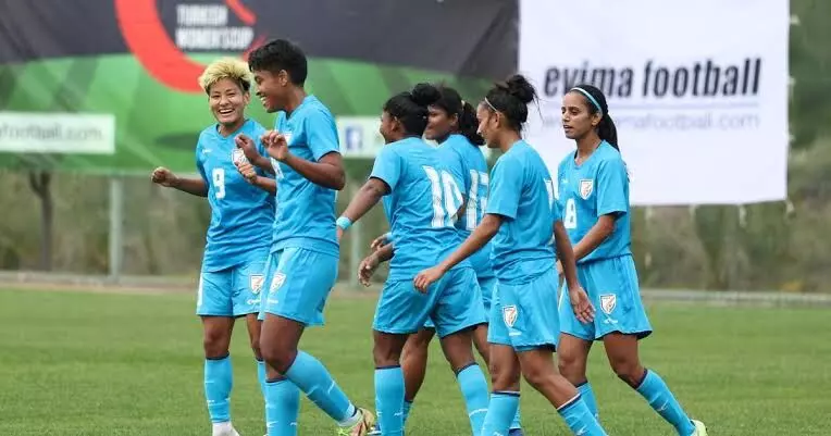 Turkish Womens Cup Football: Match between India and Kosovo underway in Alanya