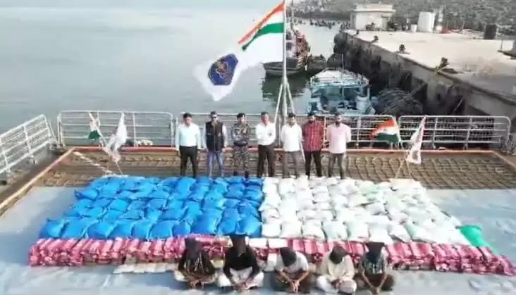 Navy Seizes 3,300 kg of Meth, Charas in major drug bust off Gujarat coast
