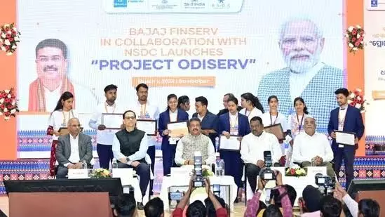 Union Education Minister Dharmendra Pradhan launches project ODISERV