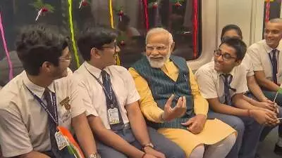 Prime Minister Narendra Modi inaugurates multiple connectivity projects worth 15,400 crore rupees, including Indias first underwater metro rail service in Kolkata