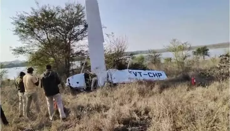 Pilot injured as trainer aircraft crashes in Madhya Pradesh’s Guna