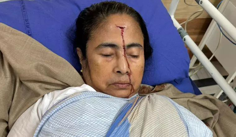 Mamata Banerjee sustains major injuries, admitted to hospital