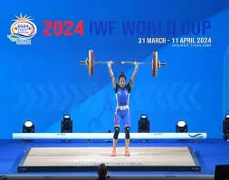 Mirabai Chanu becomes  the only Indian weightlifter to qualify for Paris Olympics