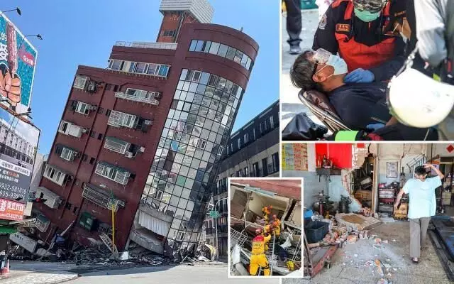 At Least seven people killed and over 700 injured as powerful earthquake hits Taiwan