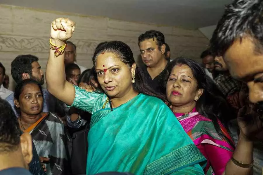 BRS leader K Kavitha arrested by CBI in Tihar in Delhi excise policy case