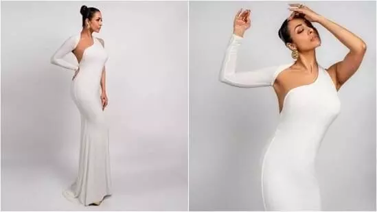 Malaika Arora stuns in ethereal white gown