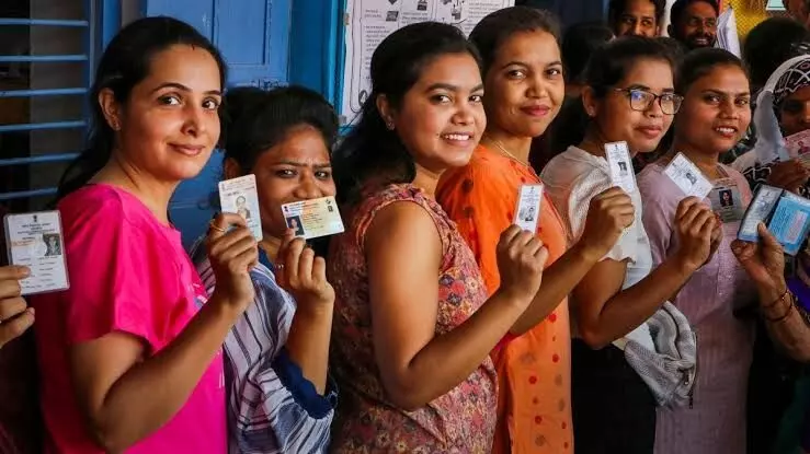 High Voter turnout of over 62.37 % registered in first phase of Lok Sabha elections