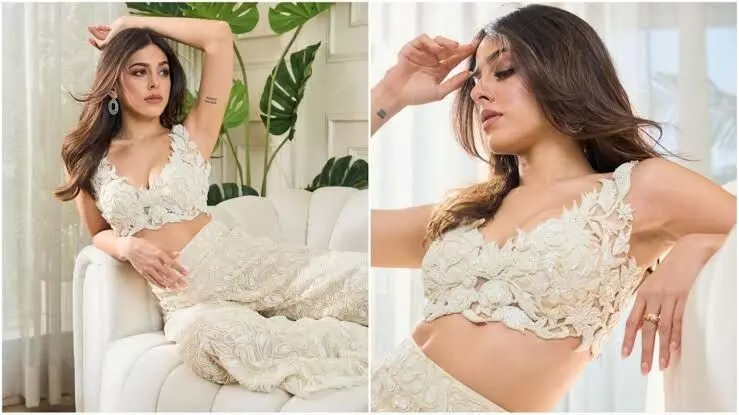 Alaya F shines in ethereal white sharara set, elevates ethnic fashion with modern glamour