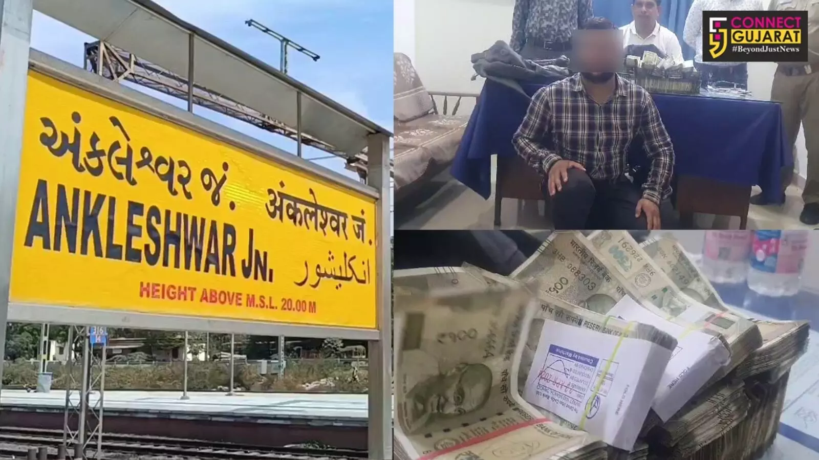Bharuch police nabs a trader with Rs 27 lakh cash from Ankleshwar