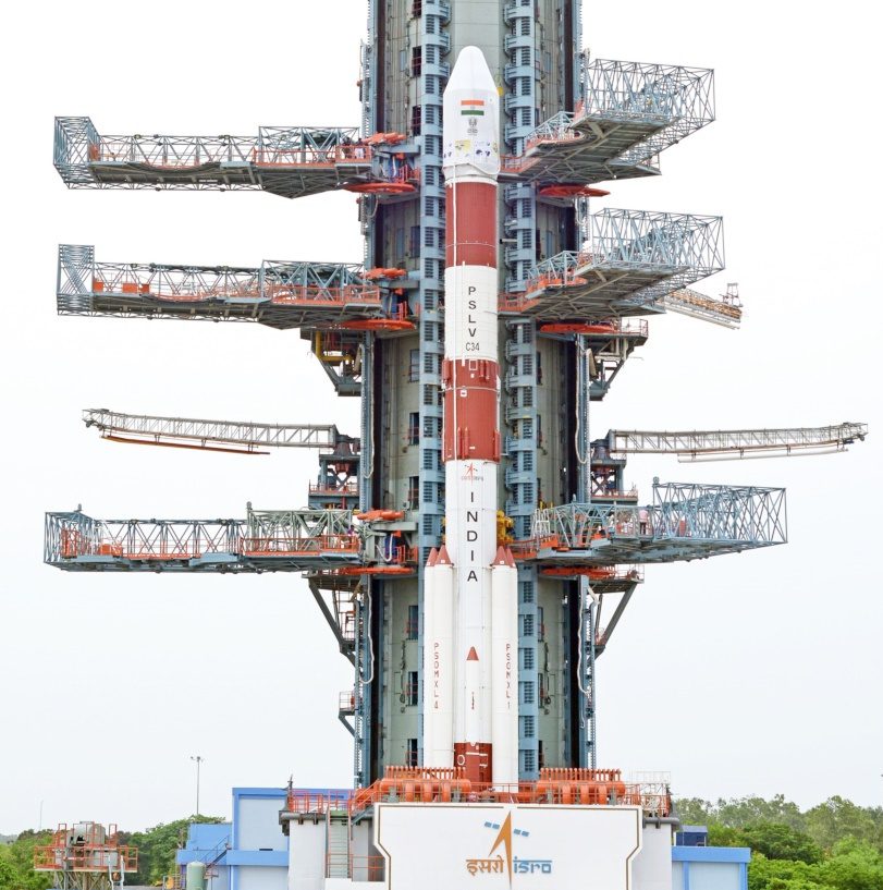 India set a new record by launching 20 satellites in a single mission
