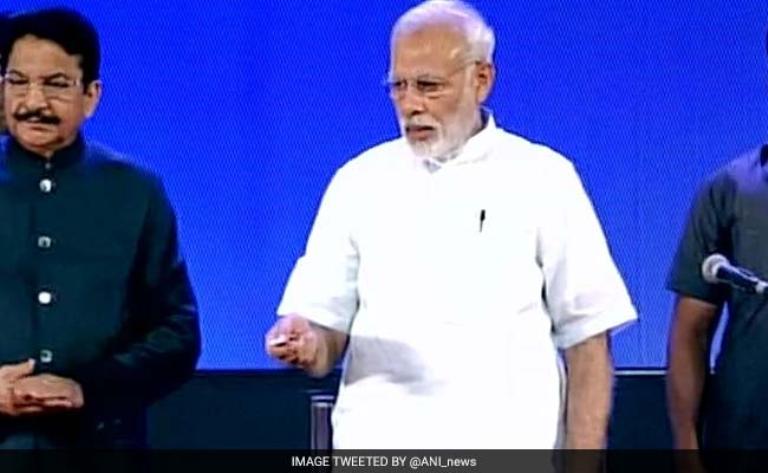Prime Minister Narendra Modi launched 14 smart city projects in Pune