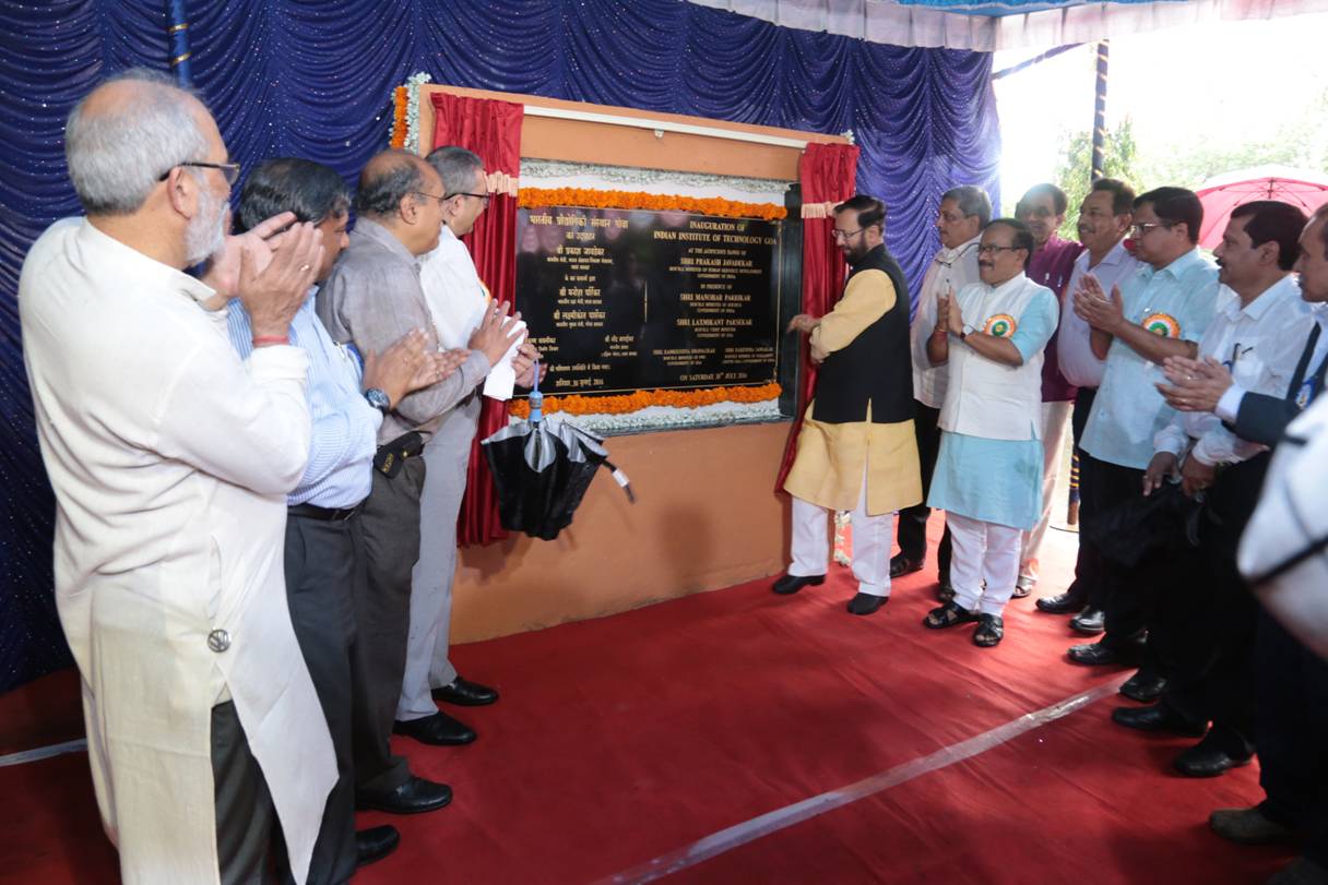 Prakash Javdekar inaugurates IIT Goa campus