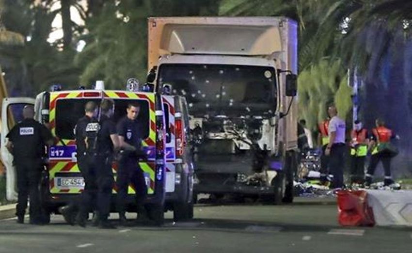 77 killed as truck rams into crowd in Nice, France on Bastille Day