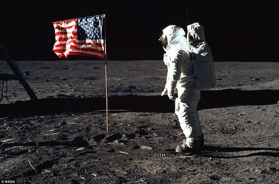 Neil Armstrong leaved his footprints from Moon on July 21, 1969