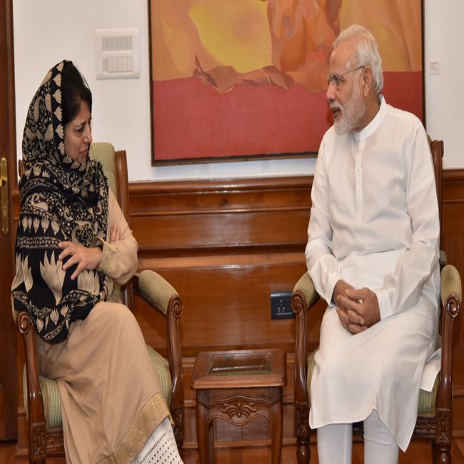 High hopes from PM Narendra Modi on Kashmir : Mehbooba Mufti
