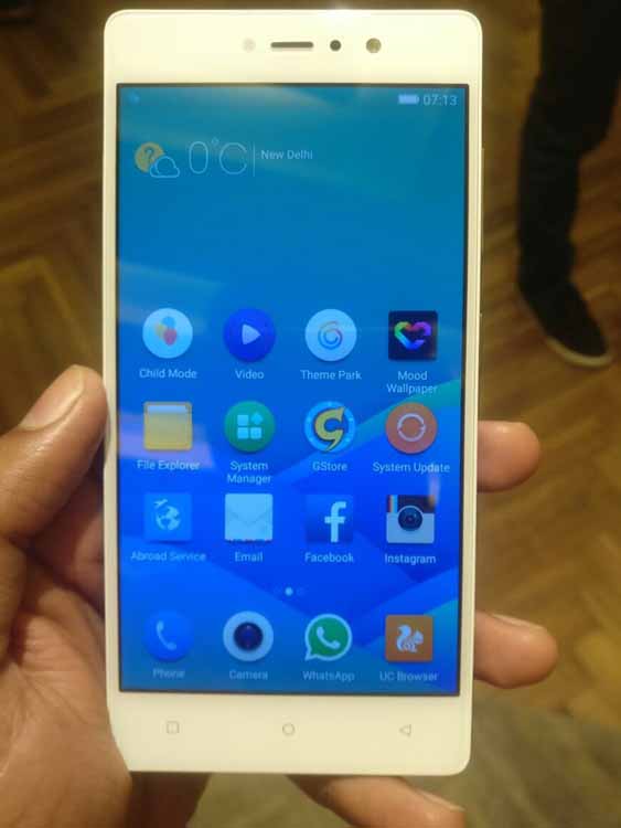 Gionee launches selfie-focussed smartphone in India